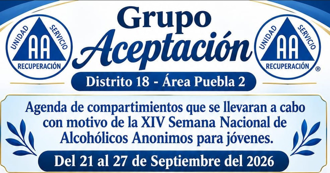 Grupo Aceptación-Distrito 18